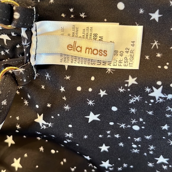 Ella Moss-Wide Leg Jumpsuit-Racerback, adjustable straps,Flowing, no belt Sz.M - Picture 9 of 11